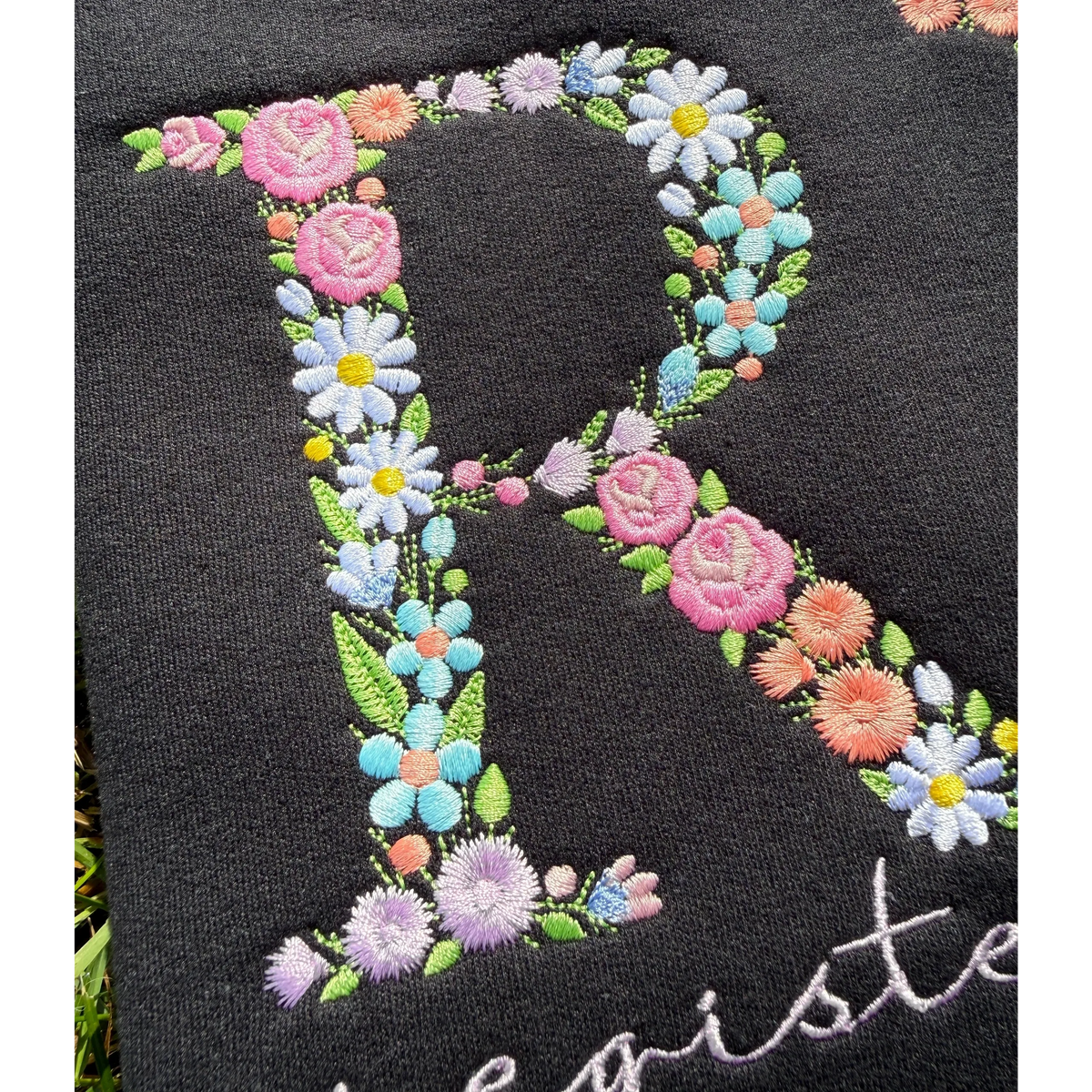 Floral Large RN Crewneck