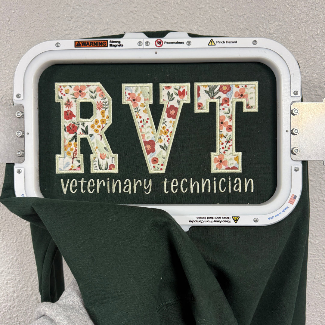 Applique Registered Vet Tech