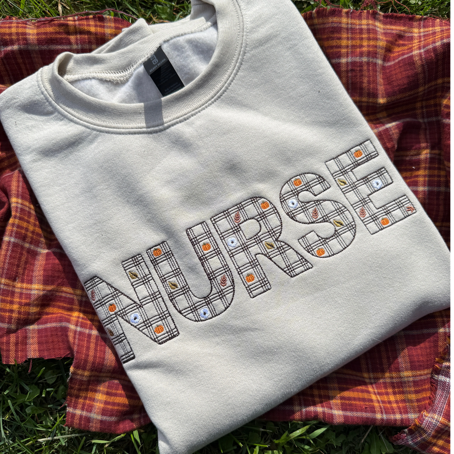 Fall Nurse Crewneck