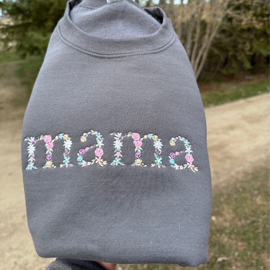 Floral Mama Crewneck