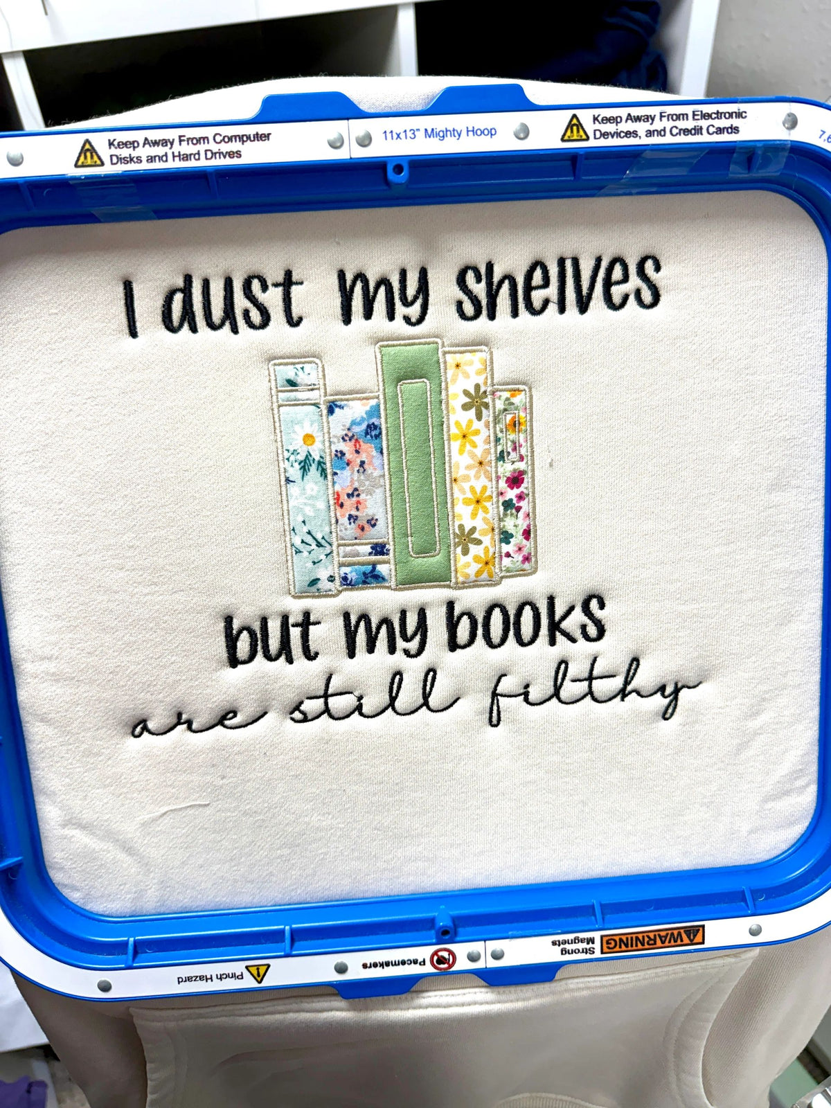 I Dust My Shelves